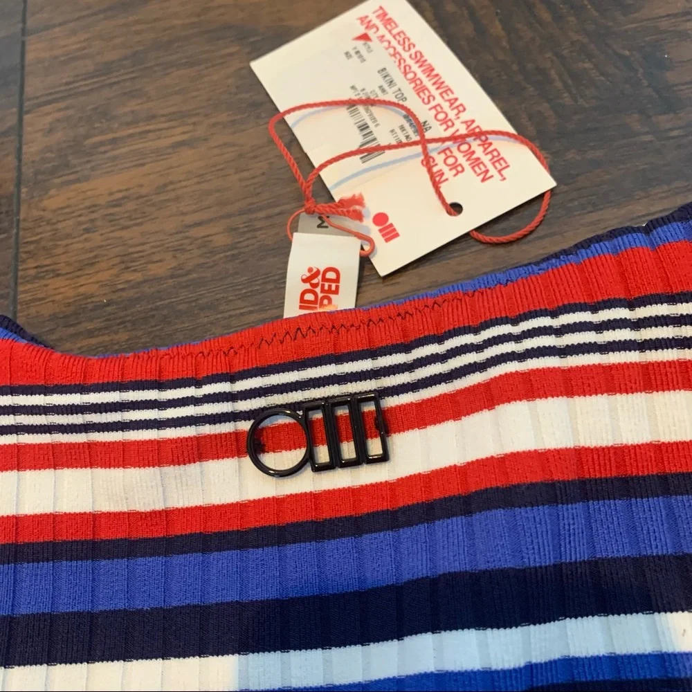 SOLID & STRIPED | NWT WOMEN'S THE CLEO BIKINI TOP - Picture 3 of 8